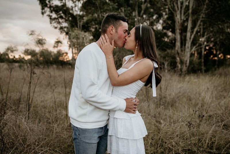 Couple Kissing